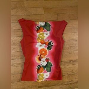 Miaou gorgeous top. Size small brown check